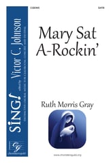 Mary Sat A-Rockin' SATB choral sheet music cover